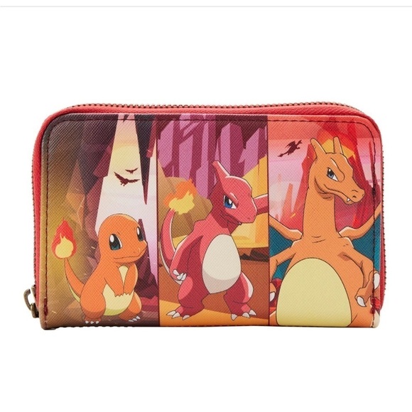 Loungefly Handbags - NWT loungefly pokemon charmander evolution wallet